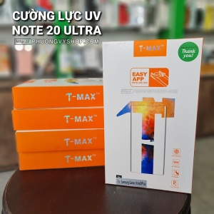 Dán màn hình Galaxy Note 20 Ultra - Kính cường lực keo UV T-MAX